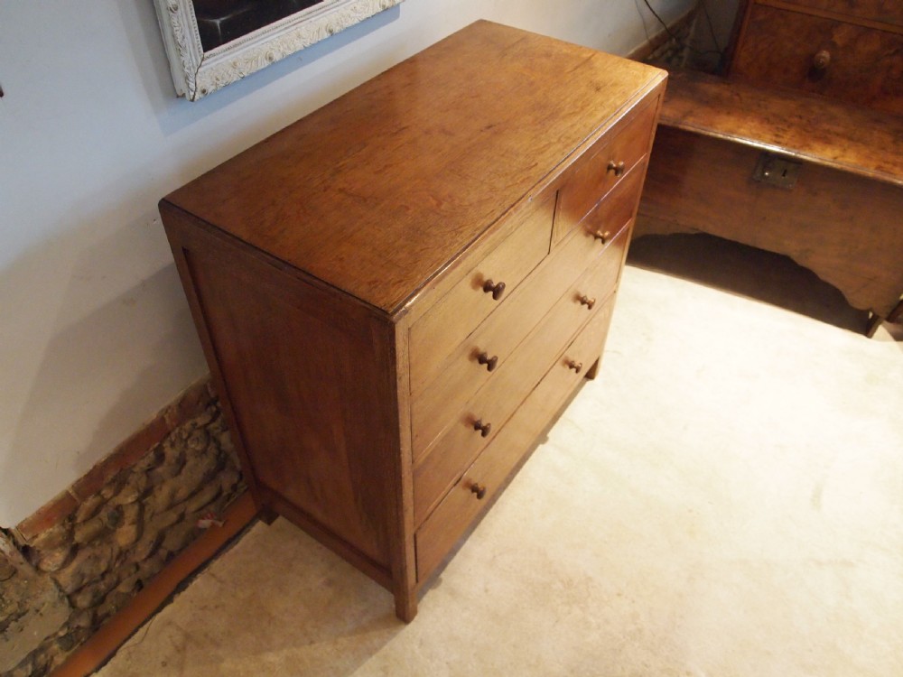 Chest of drawers Heals design Oak c1930 View VIII