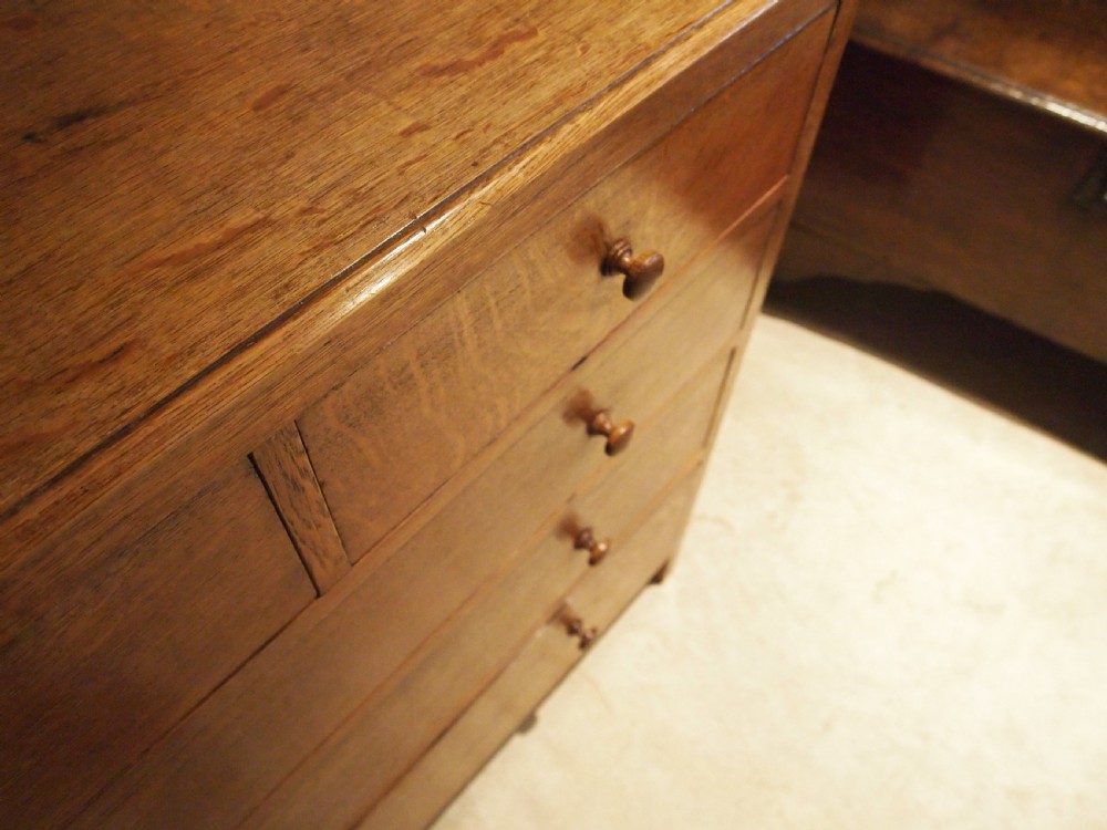 Chest of drawers Heals design Oak c1930 View XI