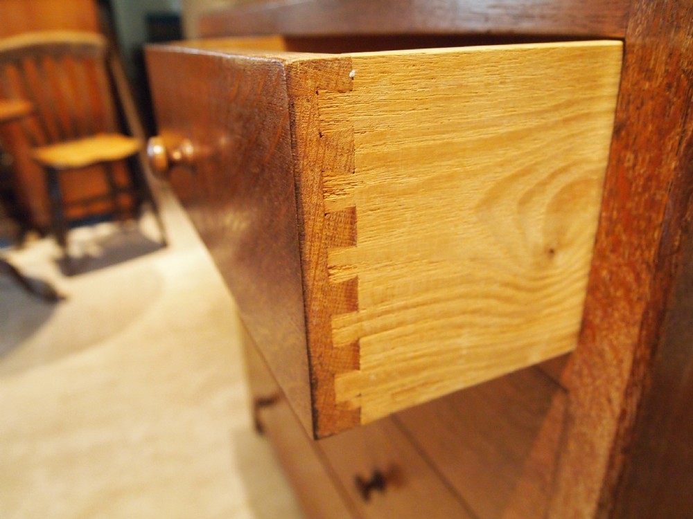 Chest of drawers Heals design Oak c1930 View XII