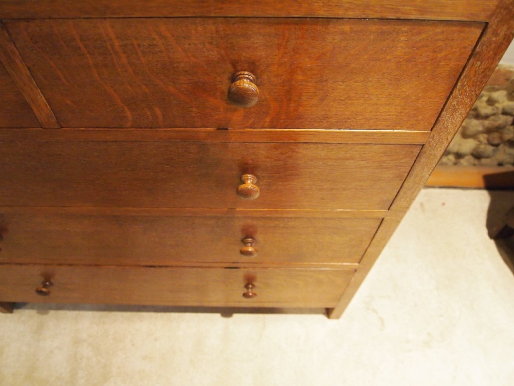 Chest of drawers Heals design Oak c1930 View XIII