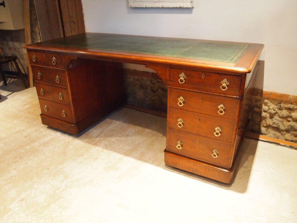 Desk Victorian Mahogany arts and crafts 3 part c1880 View X