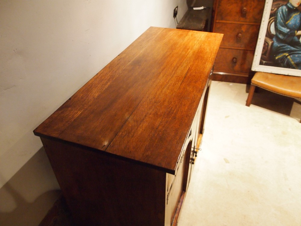 Sideboard dresser Arts and Crafts Oak c1900 View V