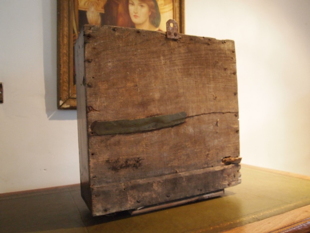 Cupboard cabinet Oak Charles II spice hanging c1670 View VIII