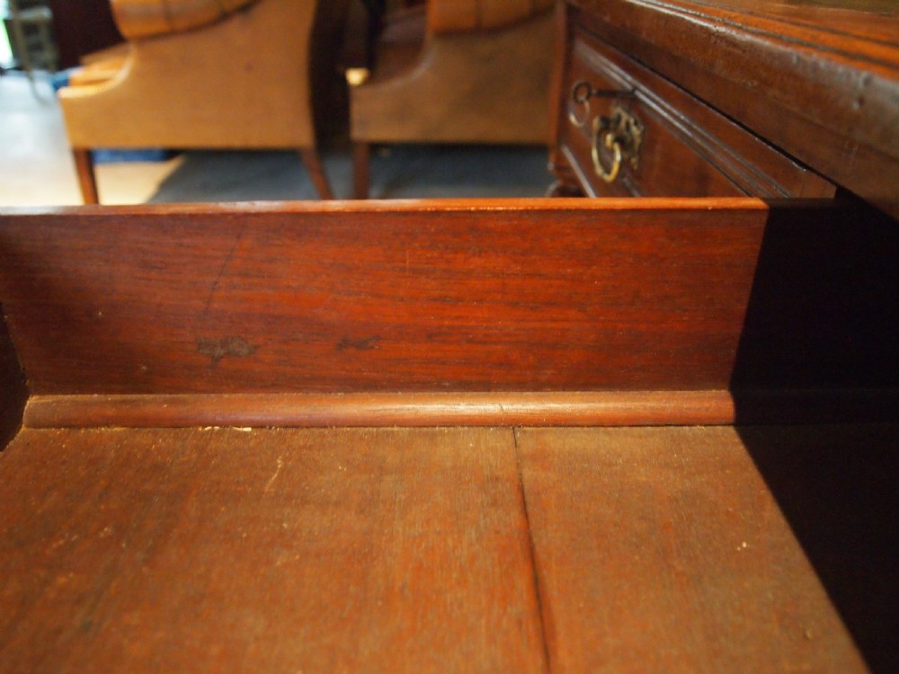 Desk fine Victorian Walnut c1880 View VIII