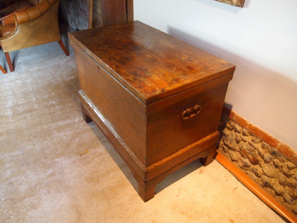 Chest rare fine George III cabinet makers tool chest c1800 View II