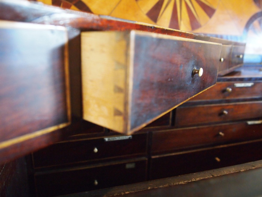 Chest rare fine George III cabinet makers tool chest c1800 View V