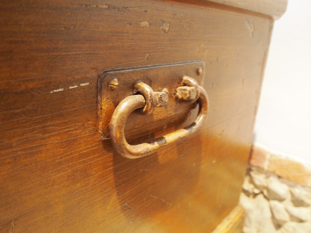 Chest rare fine George III cabinet makers tool chest c1800 View IX