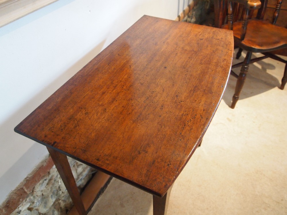 Table hall console side lamp George III Mahogany c1790 View II