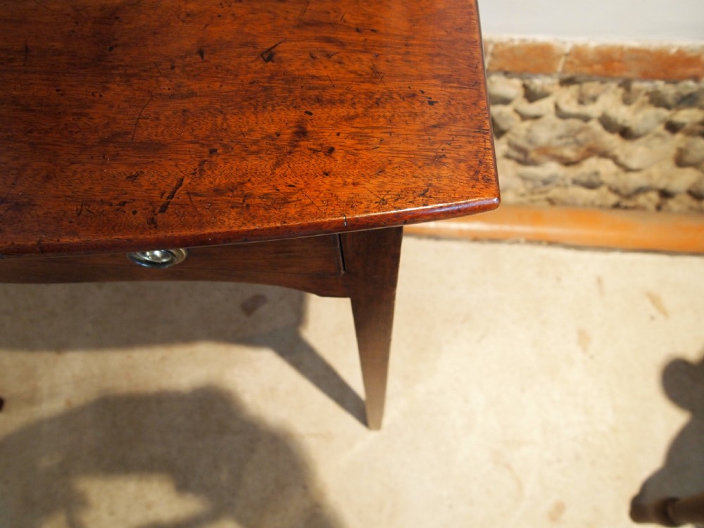 Table hall console side lamp George III Mahogany c1790 View IV