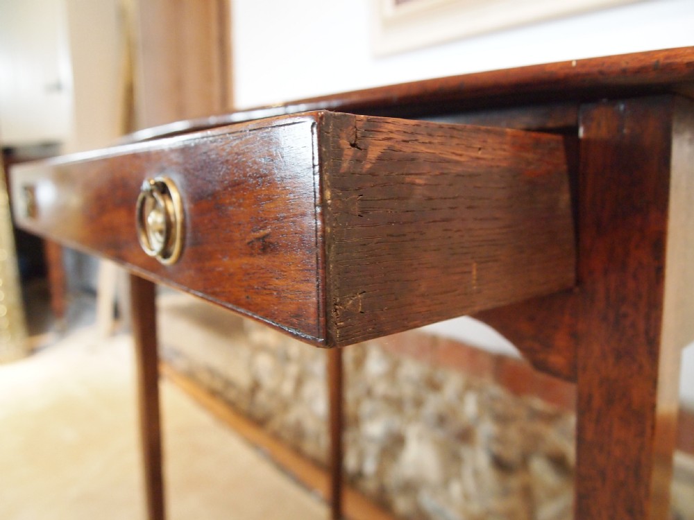 Table hall console side lamp George III Mahogany c1790 View V