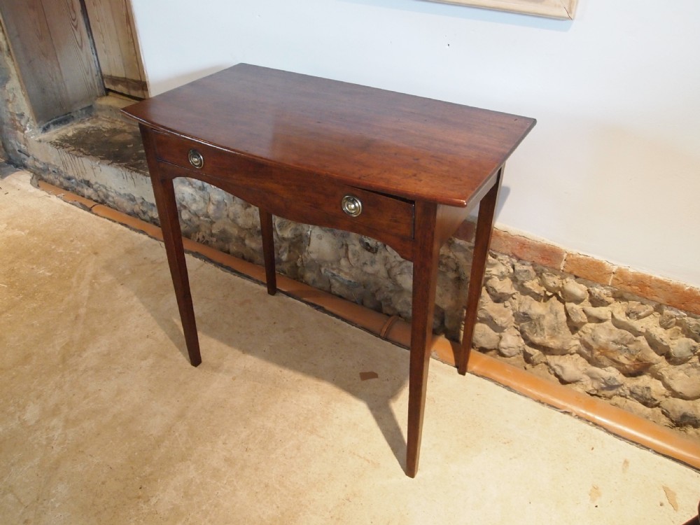 Table hall console side lamp George III Mahogany c1790 View VI