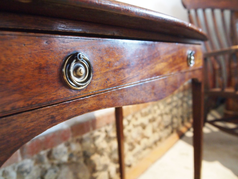 Table hall console side lamp George III Mahogany c1790 View VII