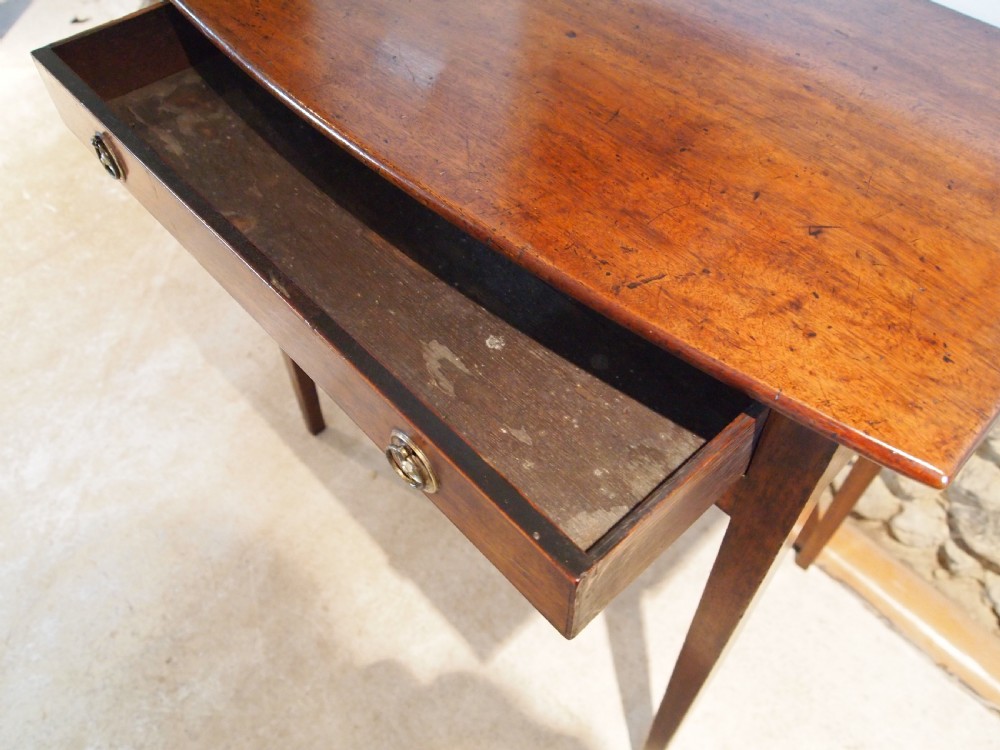 Table hall console side lamp George III Mahogany c1790 View IX