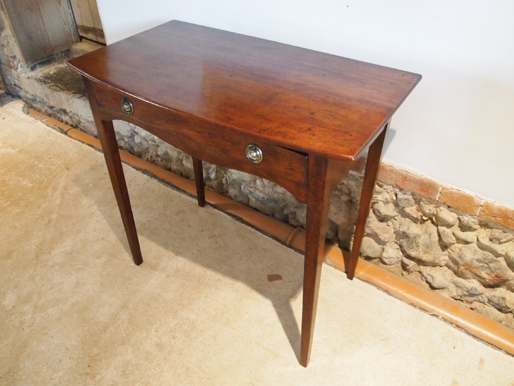 Table hall console side lamp George III Mahogany c1790 View X