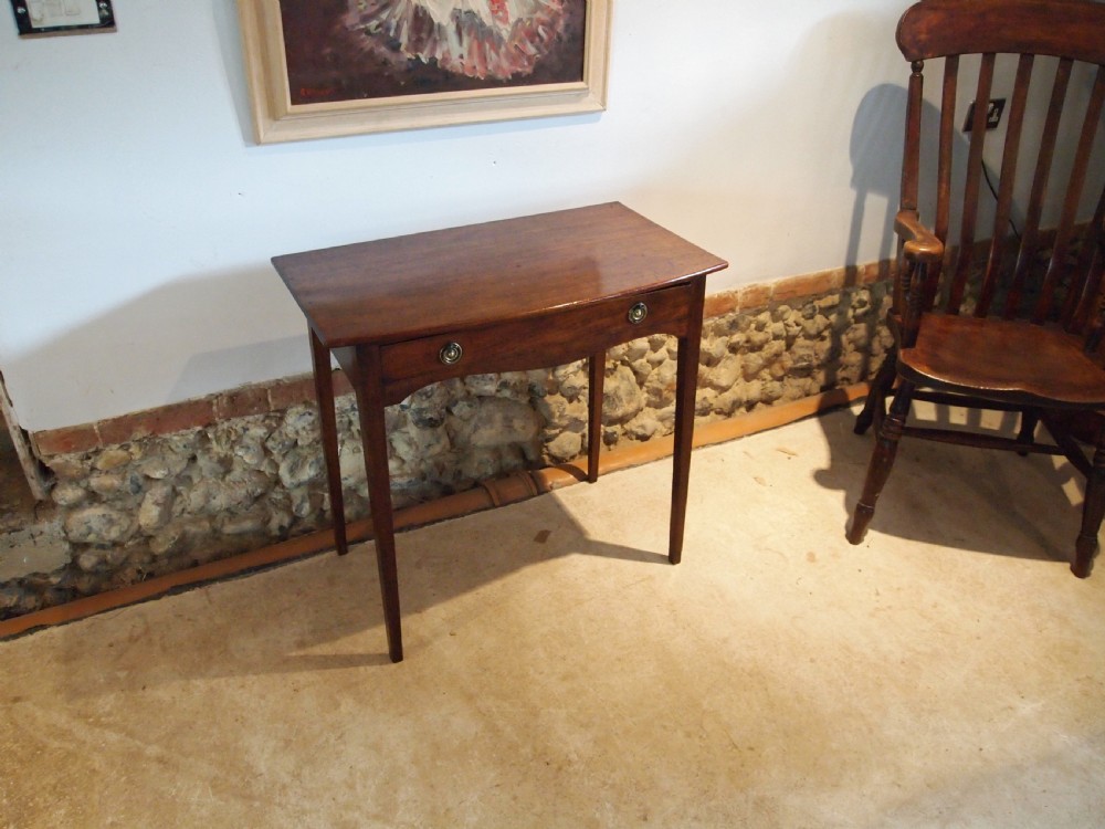 Table hall console side lamp George III Mahogany c1790 View XI