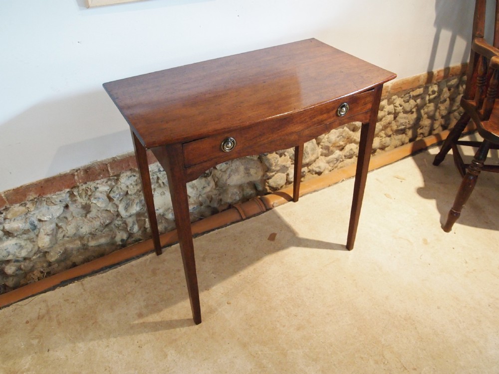 Table hall console side lamp George III Mahogany c1790 View XIV