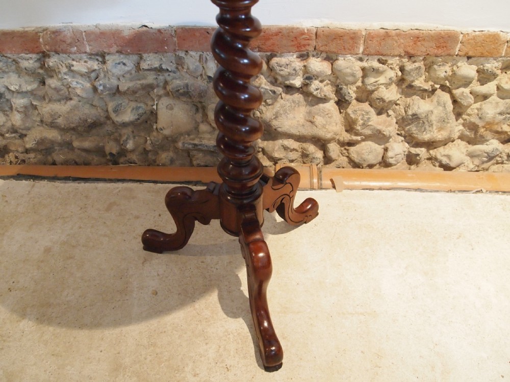 Table side hall lamp Walnut and inlaid games c1880 View III