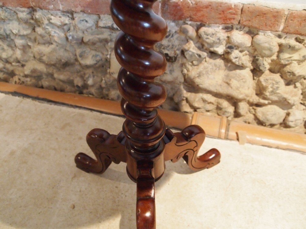 Table side hall lamp Walnut and inlaid games c1880 View V