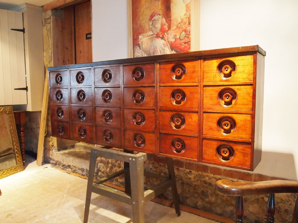 Chest of drawers apothecary chemist pharmacy Victorian Mahogany c1860 View X