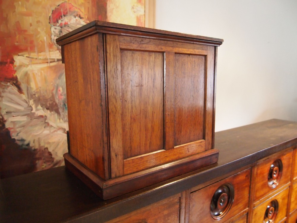 Chest of drawers fine Victorian miniature salesman sample c1870 View VIII