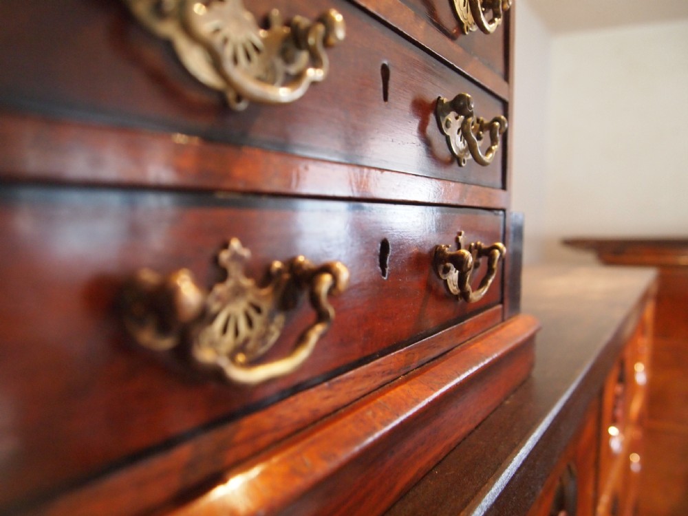 Chest of drawers fine Victorian miniature salesman sample c1870 View X