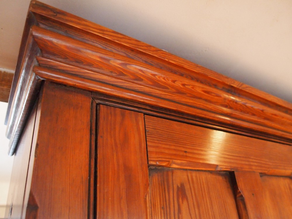 Cupboard pantry larder shoe house keepers Victorian Pitch Pine c1880 View XIII
