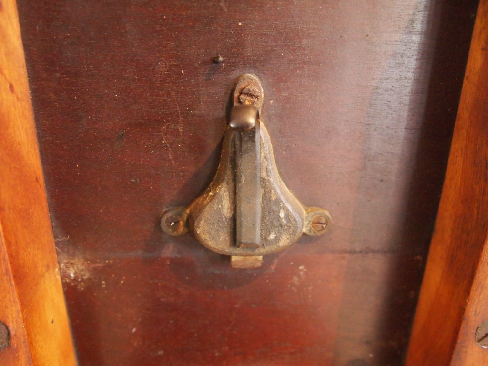 Table fine George III lamp wine hall side Cuban Mahogany c1810 View V
