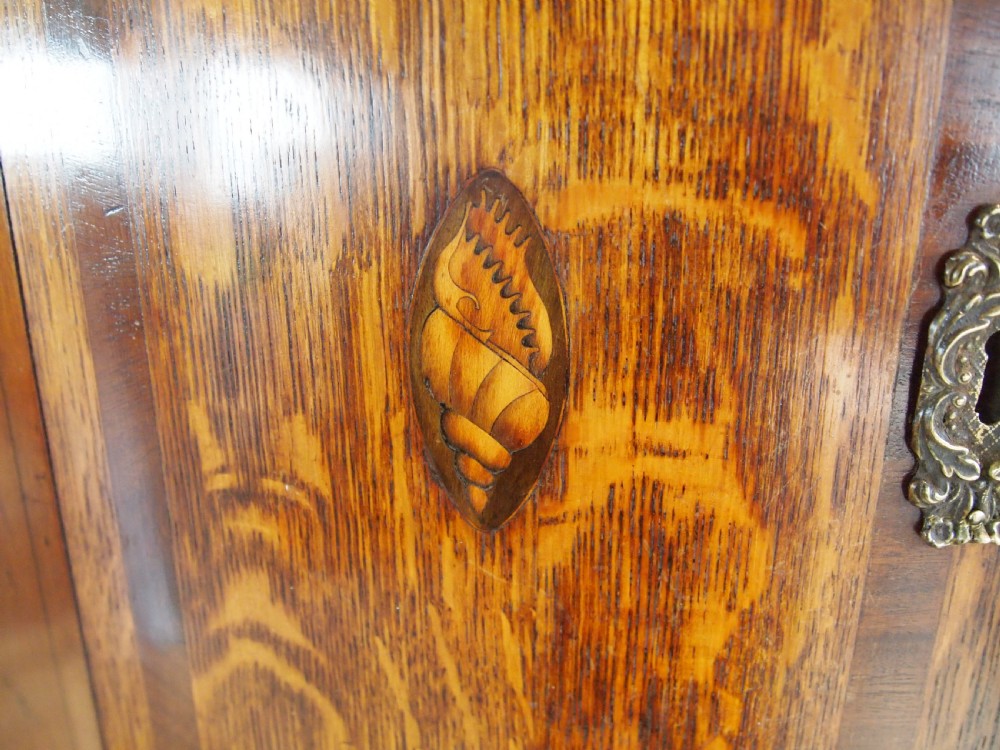 Cupboard cabinet Oak George III c1780 View V