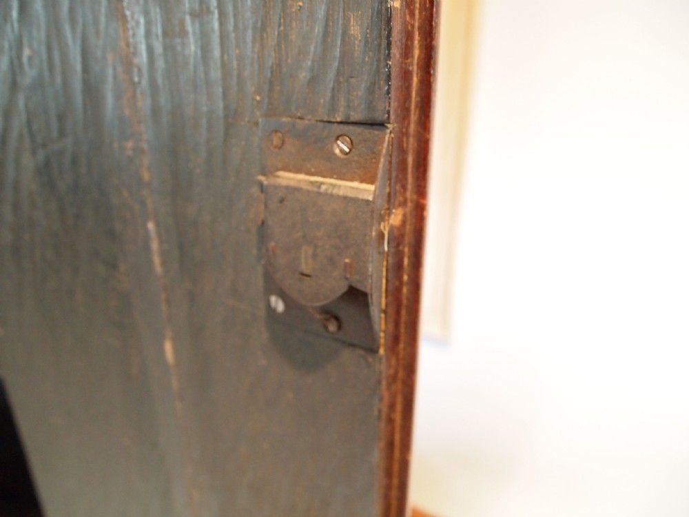 Cupboard cabinet Oak George III c1780 View VIII