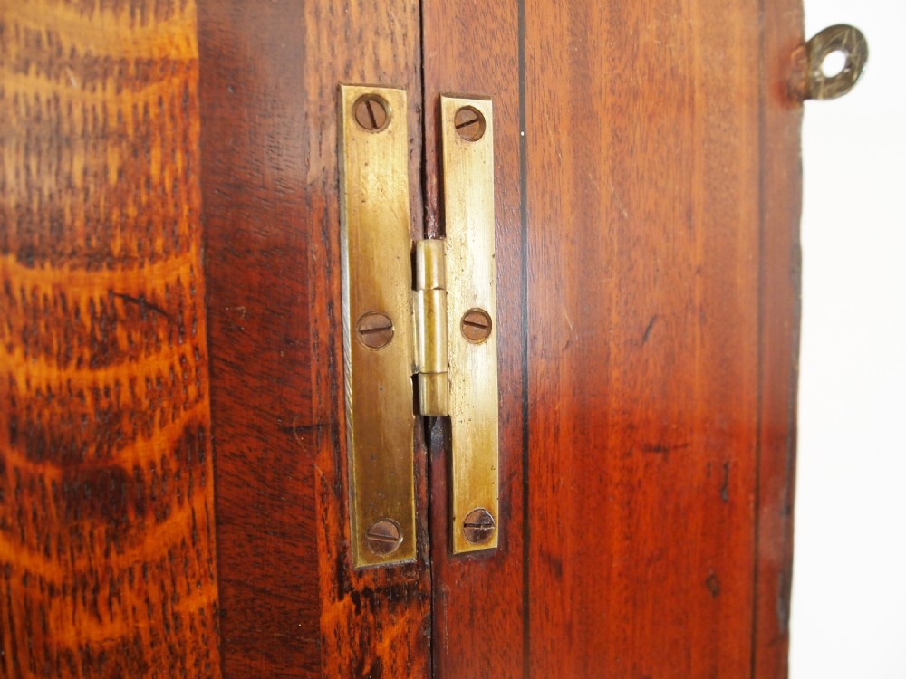 Cupboard cabinet Oak George III c1780 View IX