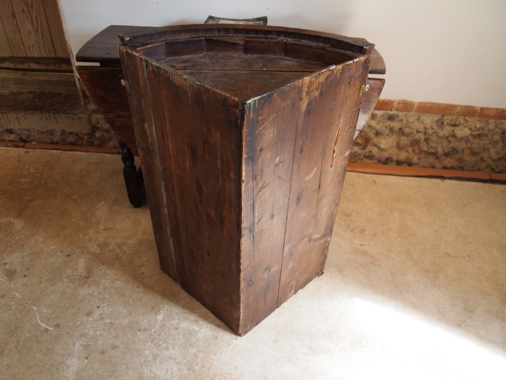 Cupboard cabinet Oak George III c1780 View X