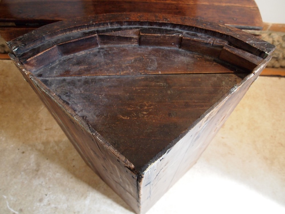 Cupboard cabinet Oak George III c1780 View XI