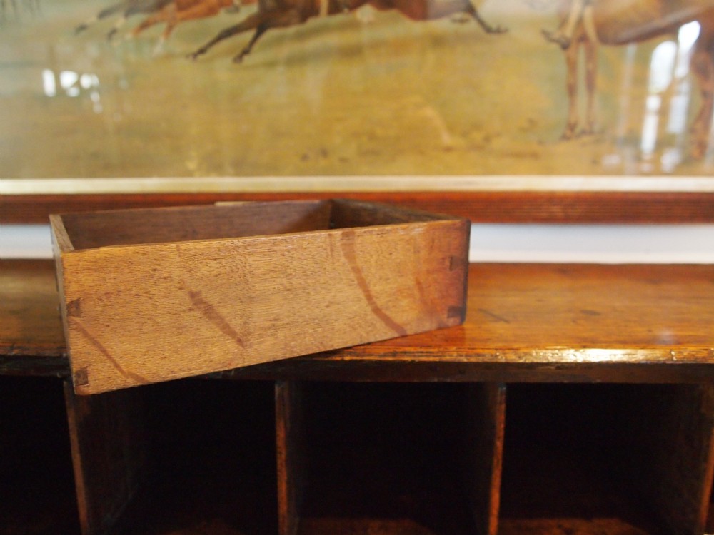 Bureau George II Oak c1740 View IX