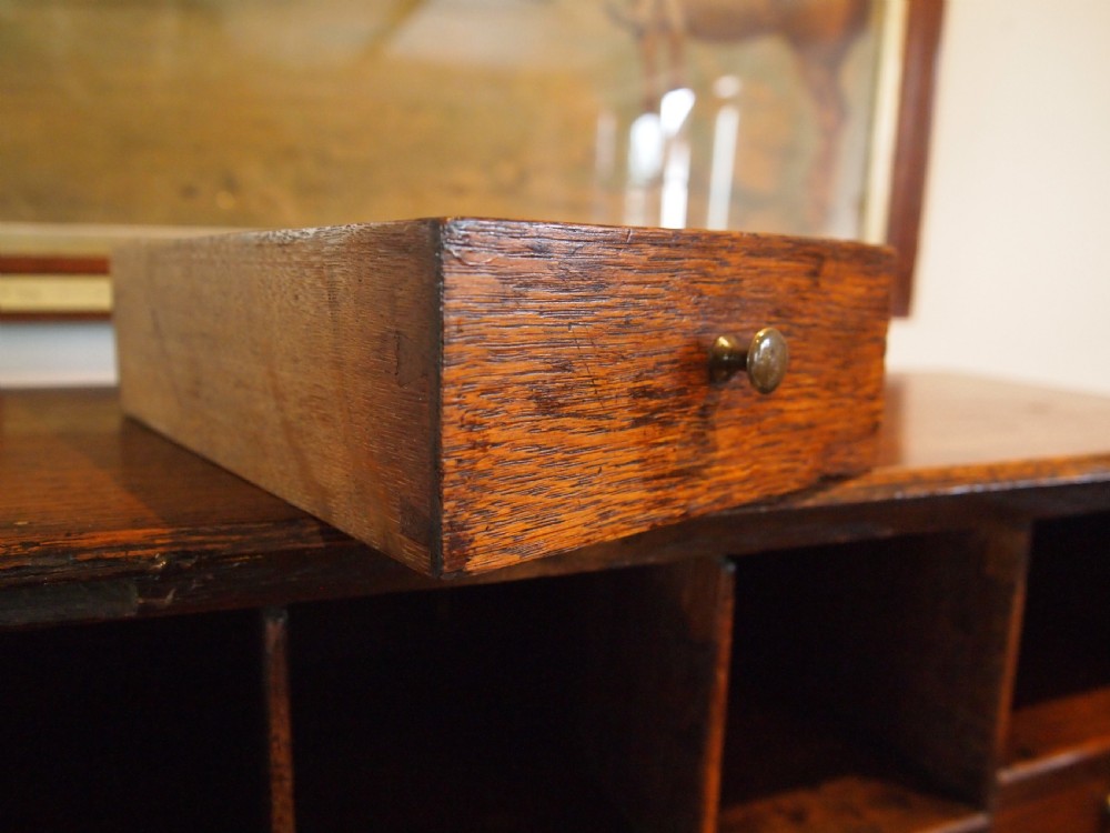 Bureau George II Oak c1740 View X