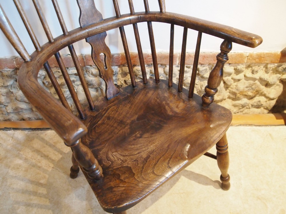 Chair Windsor George IV Ash and Elm Nottinghamshire c1820 View II
