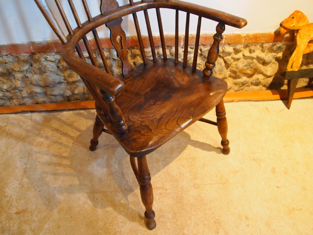 Chair Windsor George IV Ash and Elm Nottinghamshire c1820 View III