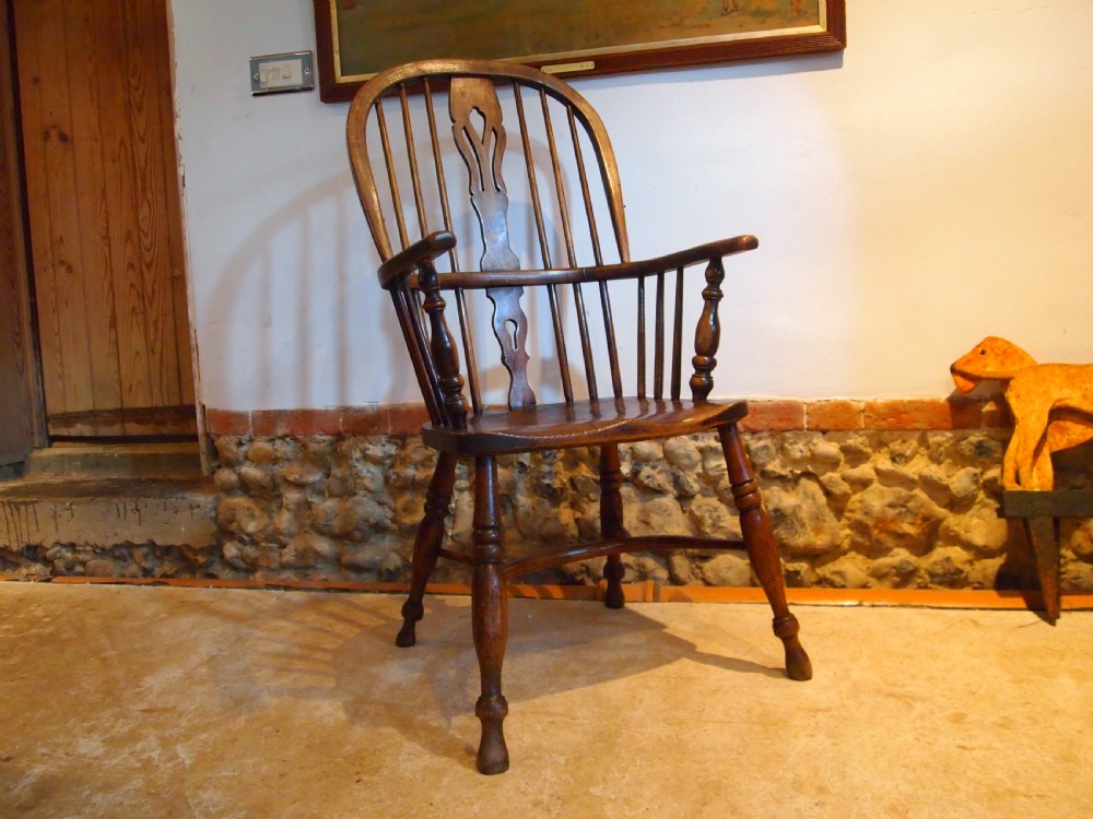 Chair Windsor George IV Ash and Elm Nottinghamshire c1820 View IV