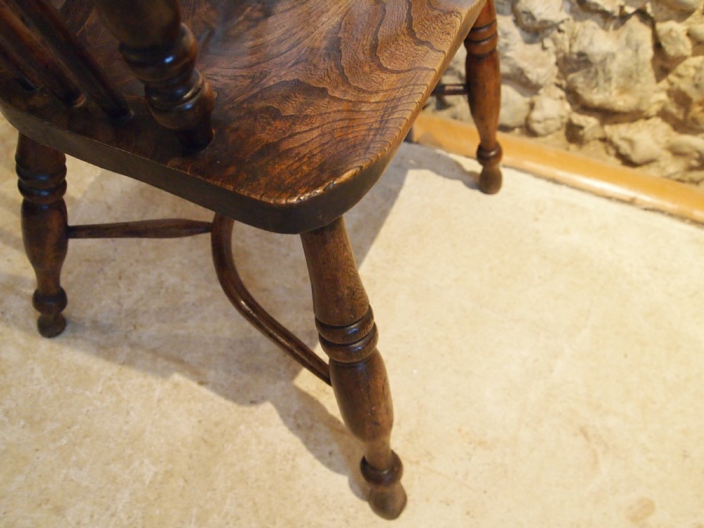 Chair Windsor George IV Ash and Elm Nottinghamshire c1820 View V