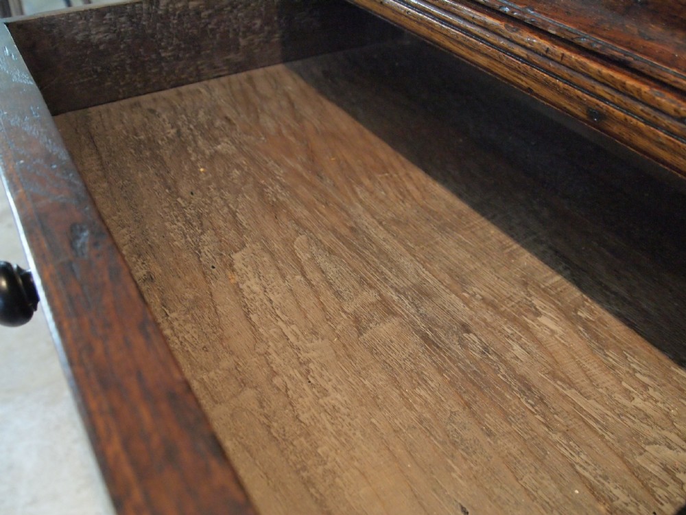 Cupboard pantry dresser press outstanding 17th century design Oak c1900 View XIV