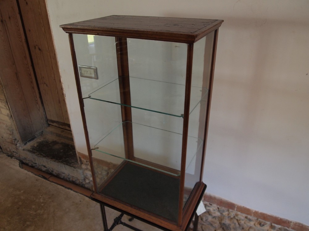 Display shop haberdashery chemist Victorian Mahogany c1880 View II