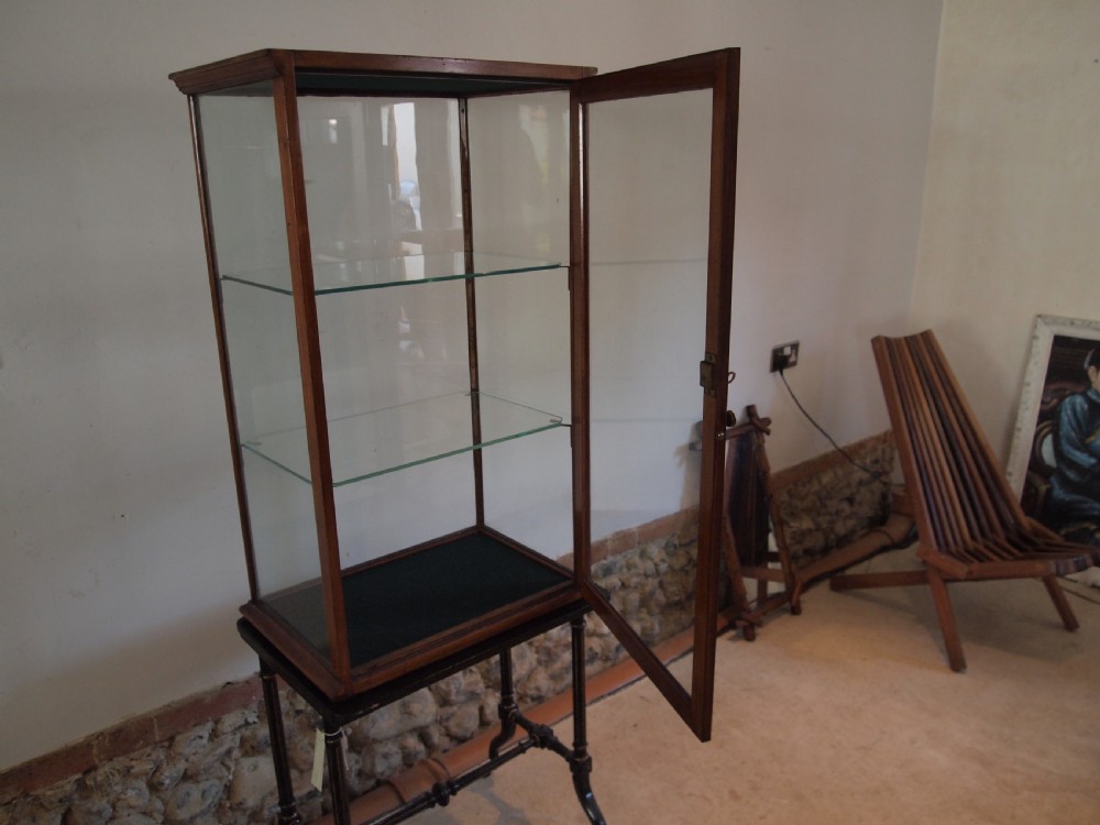 Display shop haberdashery chemist Victorian Mahogany c1880 View III