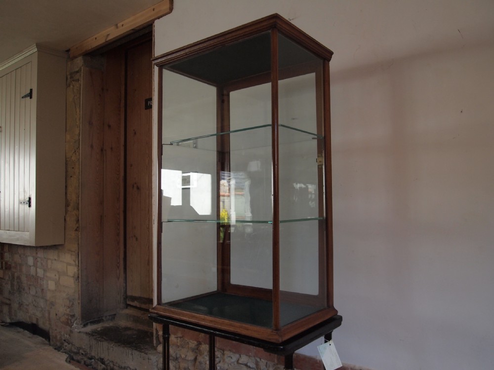 Display shop haberdashery chemist Victorian Mahogany c1880 View VIII