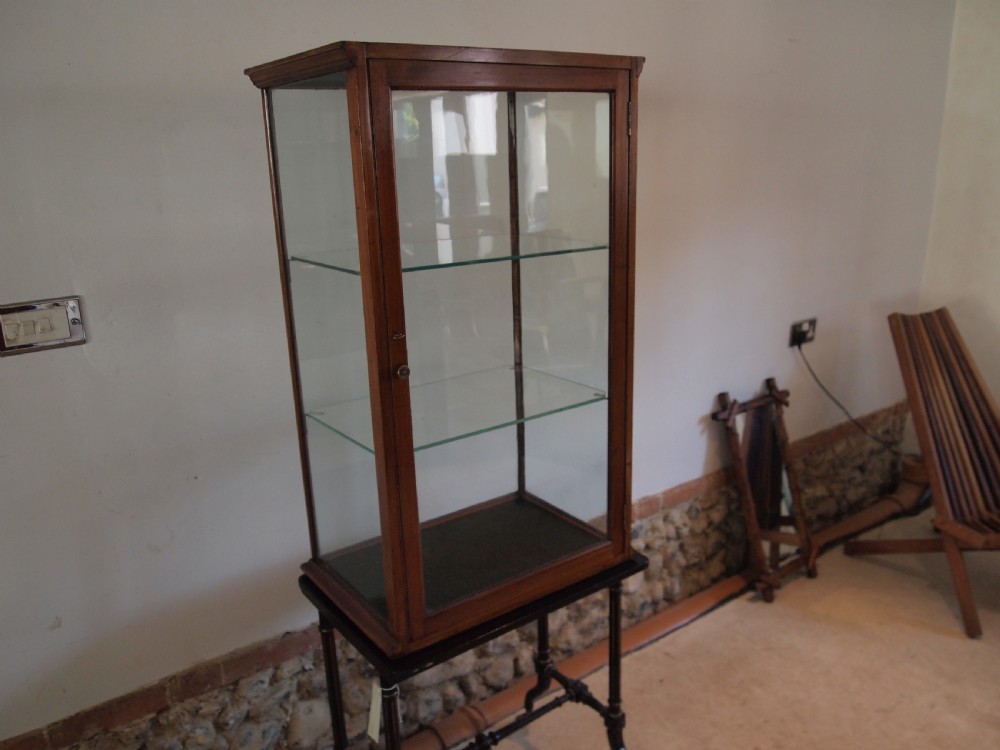 Display shop haberdashery chemist Victorian Mahogany c1880 View X