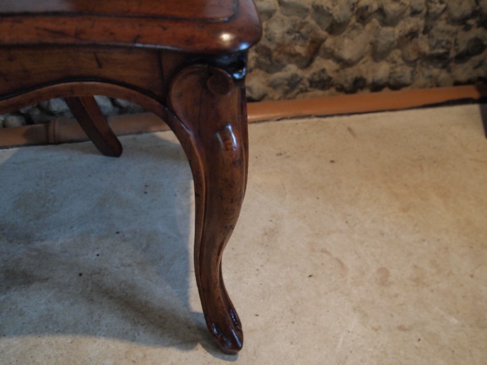 Chairs fine pair of William IV Mahogany Hall chairs c1830 View IX