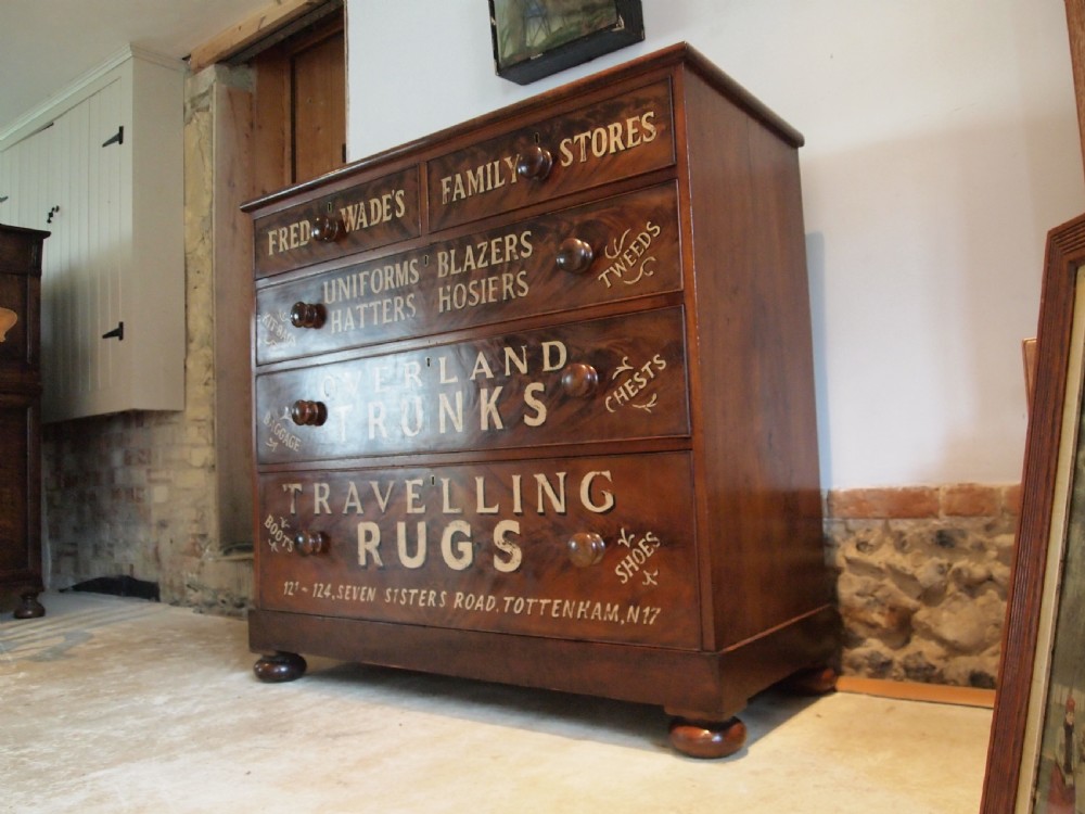 Chest of drawers fine Victorian Mahogany c1860 View VIII