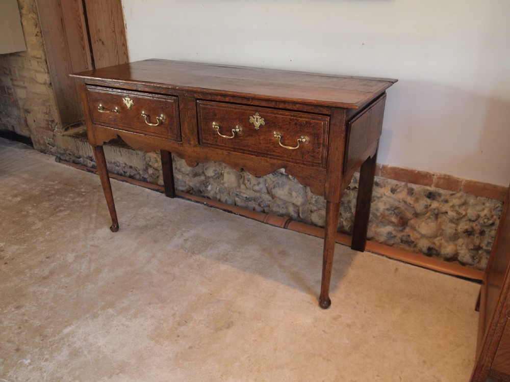 Dresser sideboard stunning George II Oak c1750