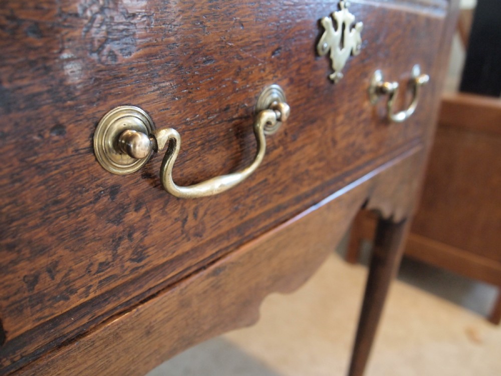 Dresser sideboard stunning George II Oak c1750 View V
