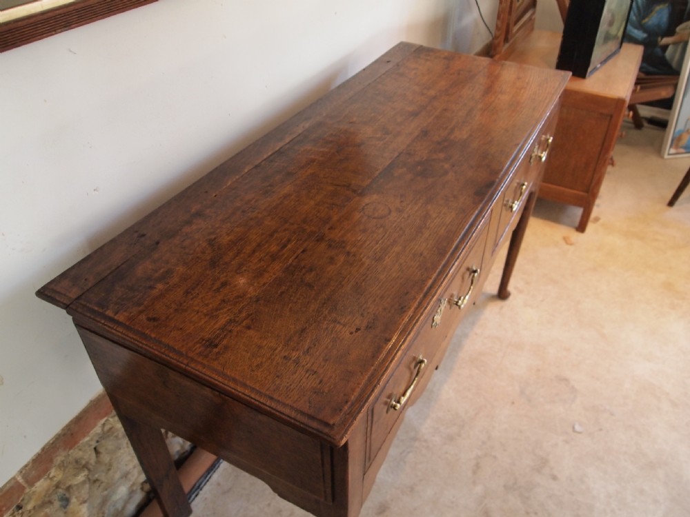 Dresser sideboard stunning George II Oak c1750 View VI