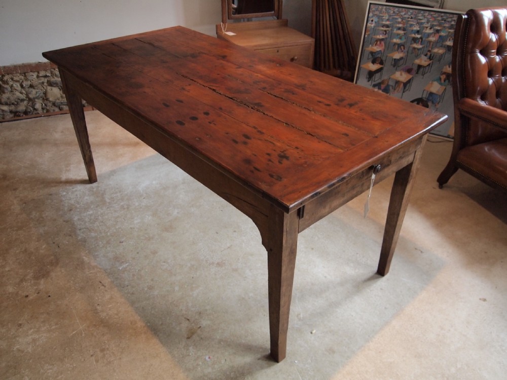 Table refectory farmhouse French Cherry wood c1780