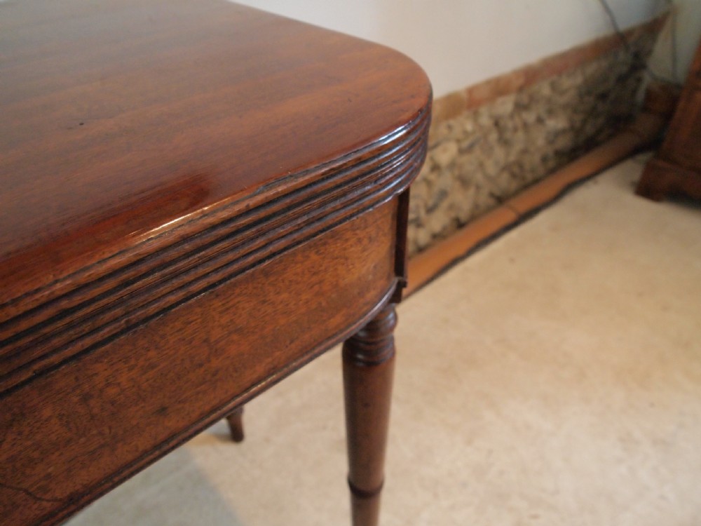 Table hall lamp console game George IV Mahogany c1820 View II